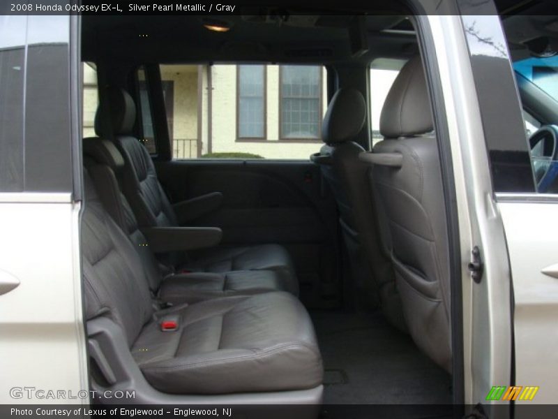 Silver Pearl Metallic / Gray 2008 Honda Odyssey EX-L