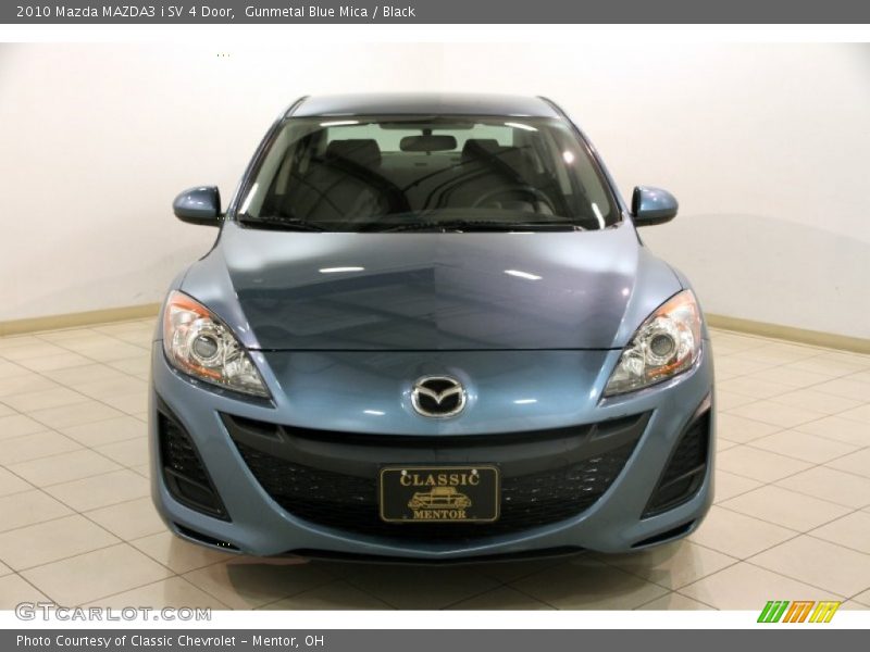 Gunmetal Blue Mica / Black 2010 Mazda MAZDA3 i SV 4 Door