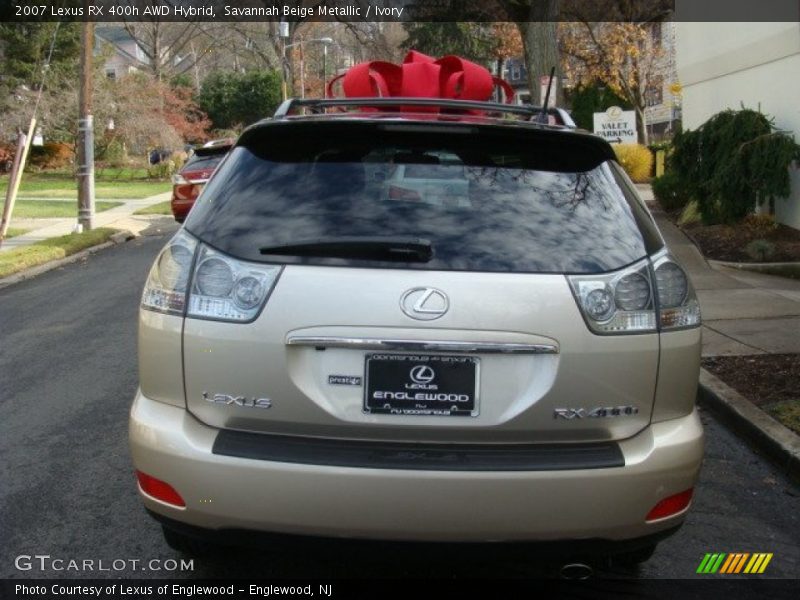 Savannah Beige Metallic / Ivory 2007 Lexus RX 400h AWD Hybrid