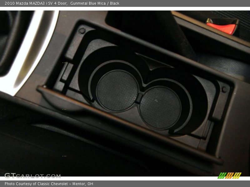 Gunmetal Blue Mica / Black 2010 Mazda MAZDA3 i SV 4 Door