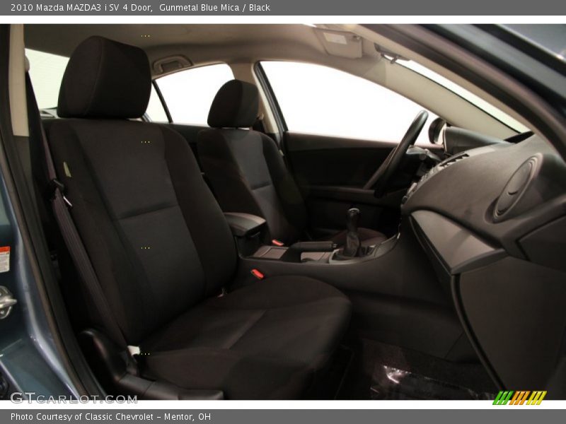 Gunmetal Blue Mica / Black 2010 Mazda MAZDA3 i SV 4 Door