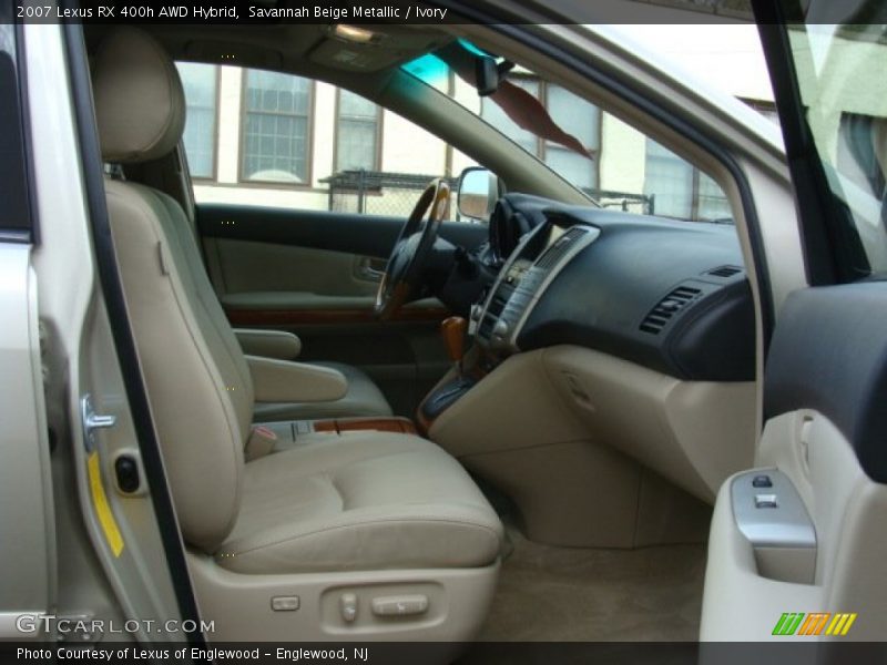 Savannah Beige Metallic / Ivory 2007 Lexus RX 400h AWD Hybrid