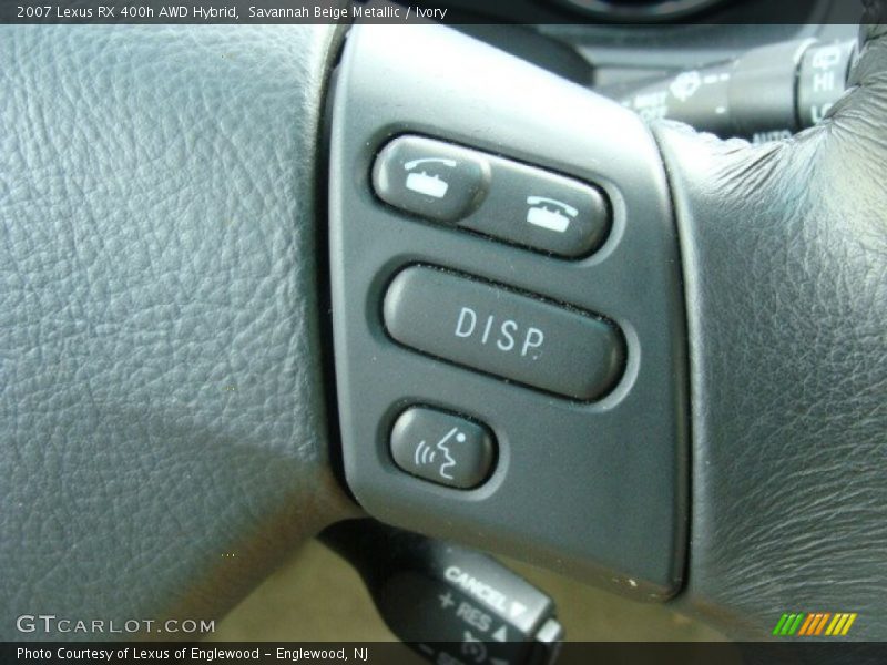 Savannah Beige Metallic / Ivory 2007 Lexus RX 400h AWD Hybrid