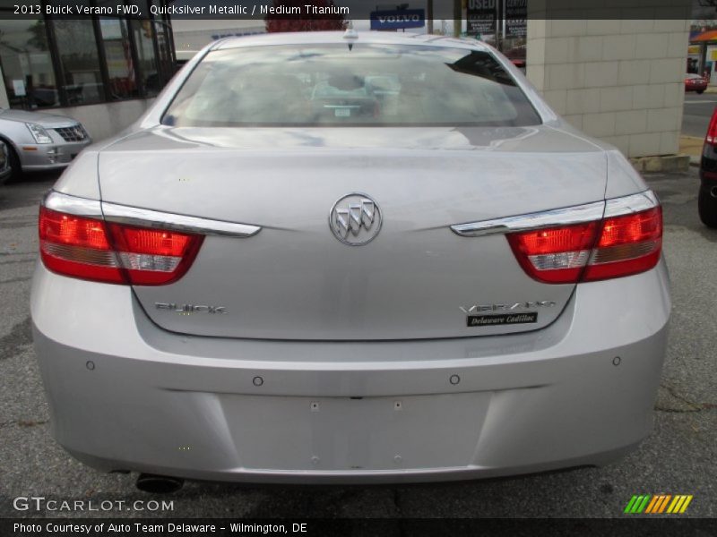 Quicksilver Metallic / Medium Titanium 2013 Buick Verano FWD