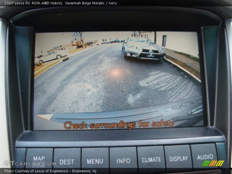 Savannah Beige Metallic / Ivory 2007 Lexus RX 400h AWD Hybrid