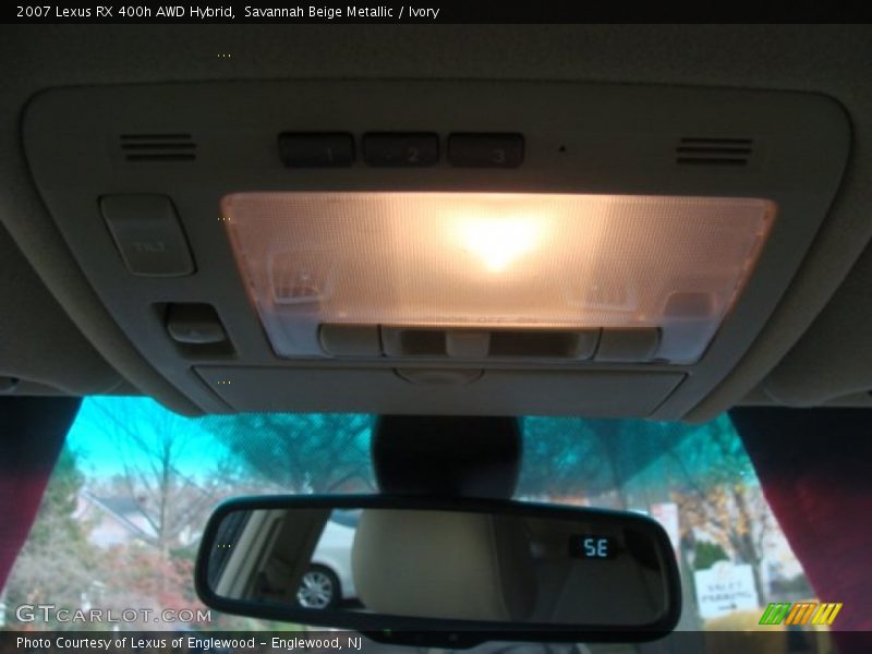 Savannah Beige Metallic / Ivory 2007 Lexus RX 400h AWD Hybrid