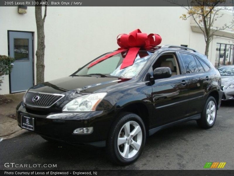 Black Onyx / Ivory 2005 Lexus RX 330 AWD