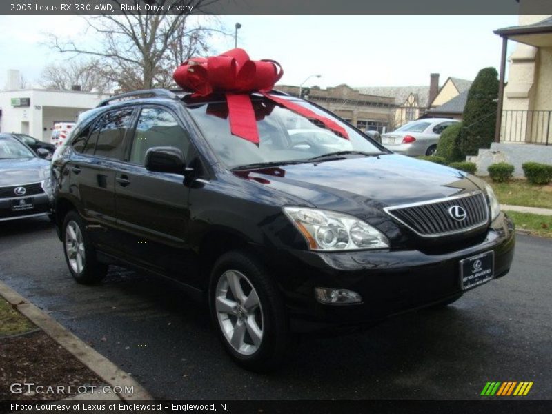 Black Onyx / Ivory 2005 Lexus RX 330 AWD