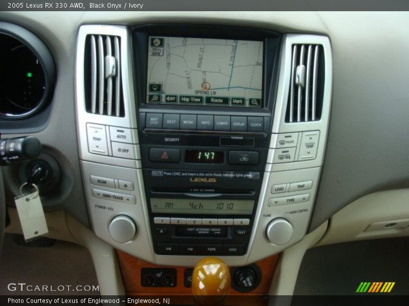 Black Onyx / Ivory 2005 Lexus RX 330 AWD