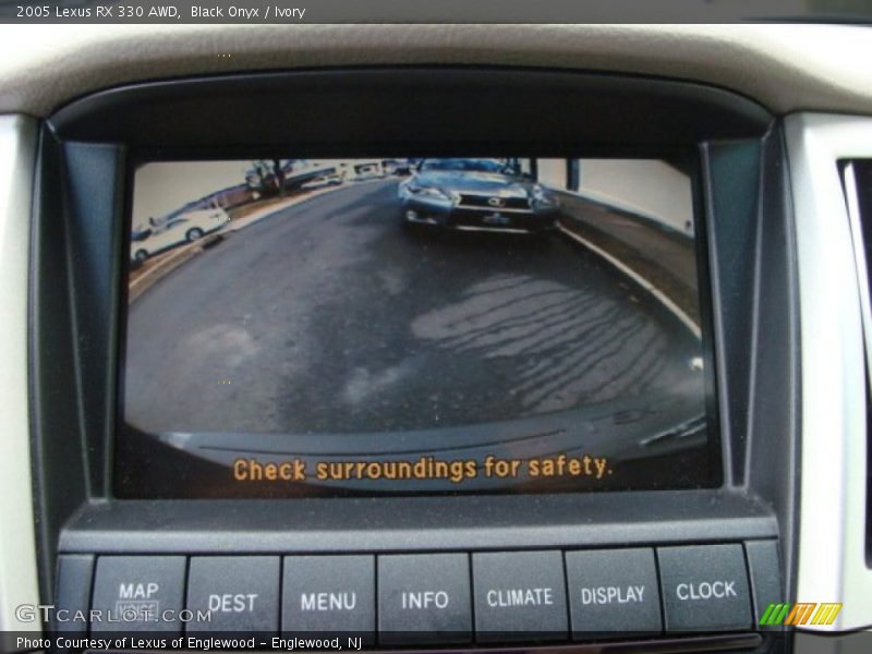 Black Onyx / Ivory 2005 Lexus RX 330 AWD
