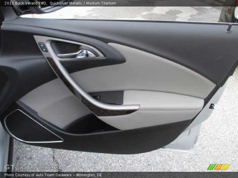 Quicksilver Metallic / Medium Titanium 2013 Buick Verano FWD