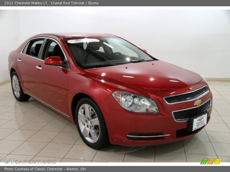 Crystal Red Tintcoat / Ebony 2012 Chevrolet Malibu LT