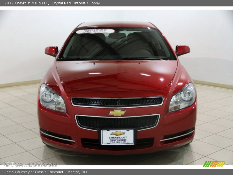 Crystal Red Tintcoat / Ebony 2012 Chevrolet Malibu LT