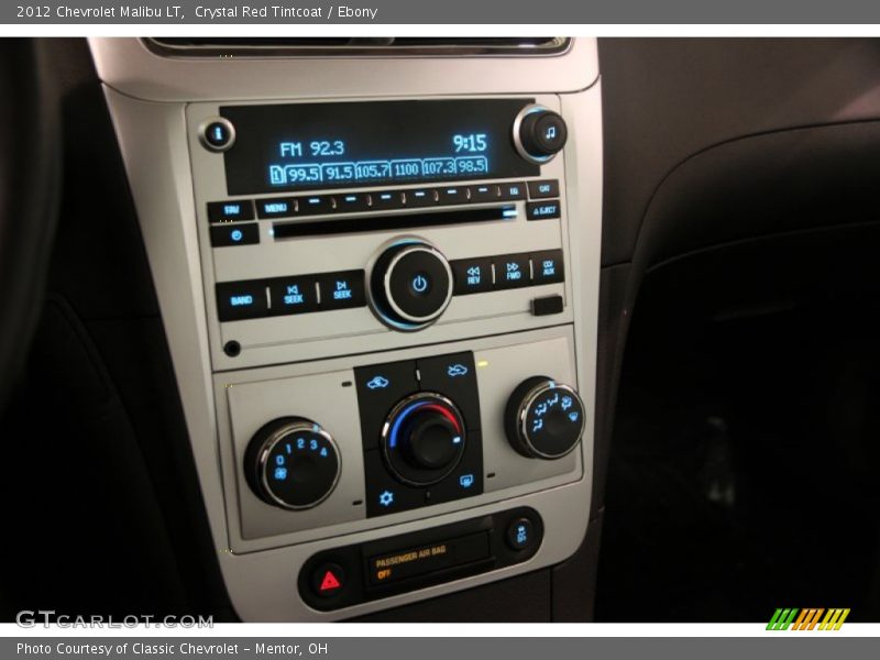 Crystal Red Tintcoat / Ebony 2012 Chevrolet Malibu LT