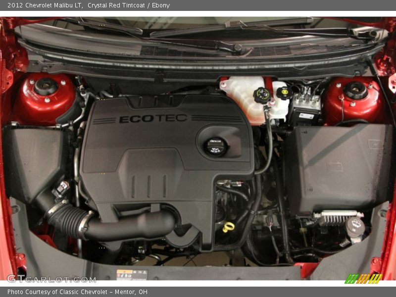 Crystal Red Tintcoat / Ebony 2012 Chevrolet Malibu LT