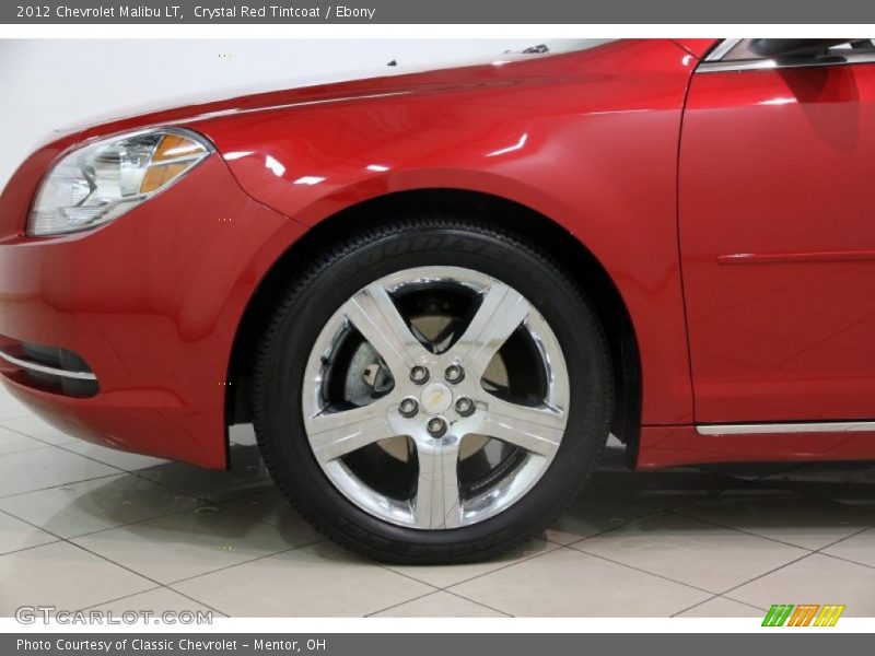 Crystal Red Tintcoat / Ebony 2012 Chevrolet Malibu LT