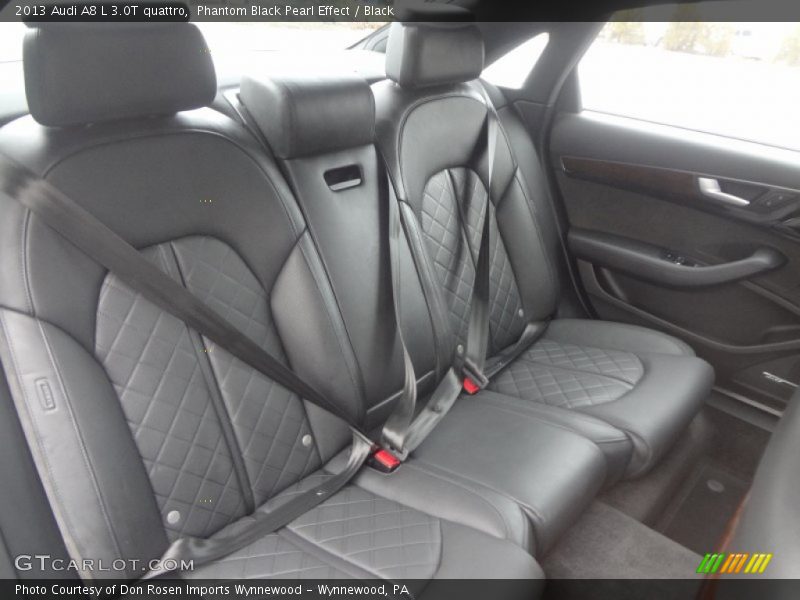 Phantom Black Pearl Effect / Black 2013 Audi A8 L 3.0T quattro