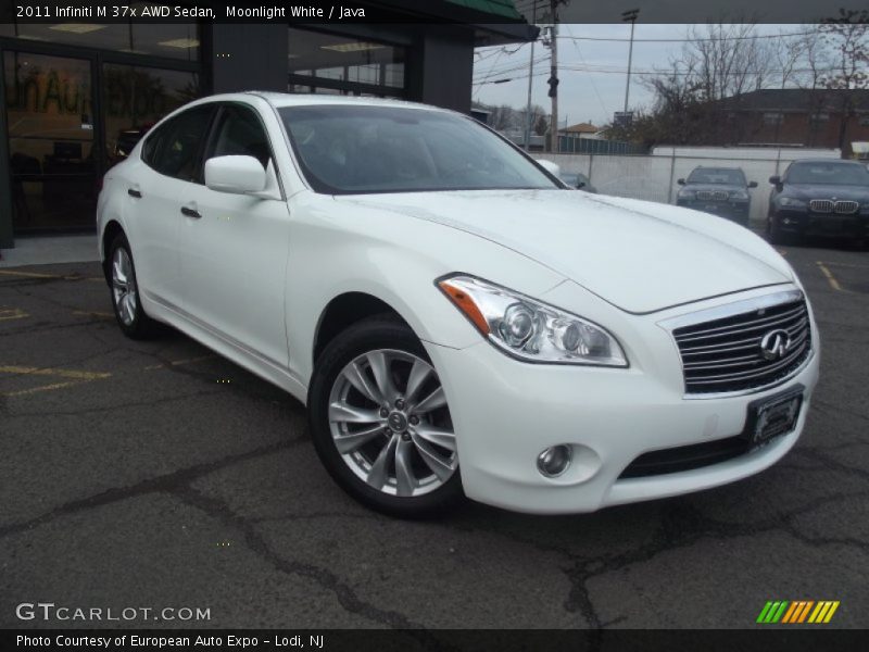 Moonlight White / Java 2011 Infiniti M 37x AWD Sedan