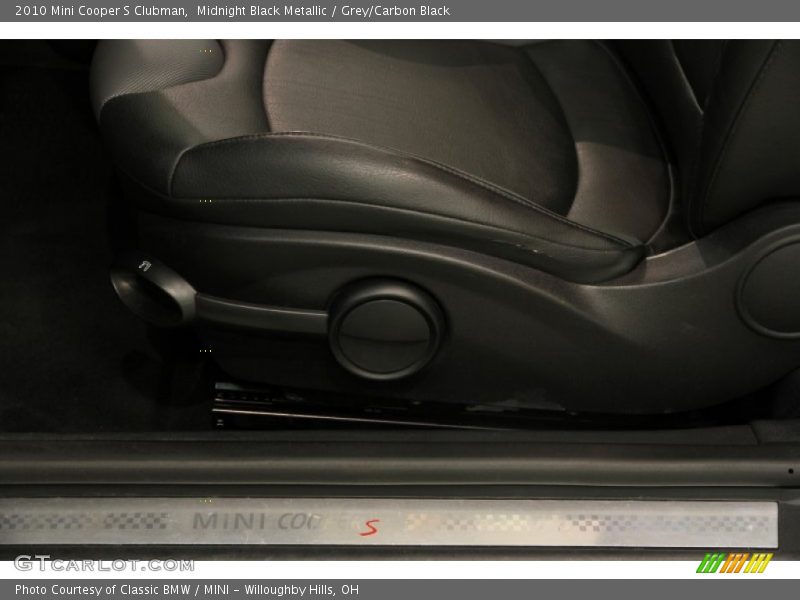 Midnight Black Metallic / Grey/Carbon Black 2010 Mini Cooper S Clubman