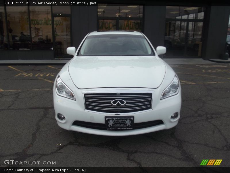 Moonlight White / Java 2011 Infiniti M 37x AWD Sedan
