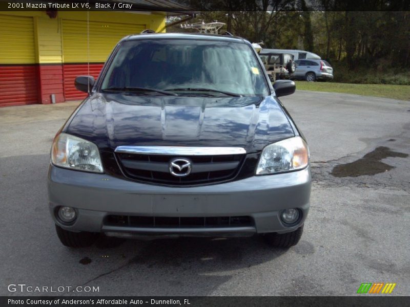 Black / Gray 2001 Mazda Tribute LX V6