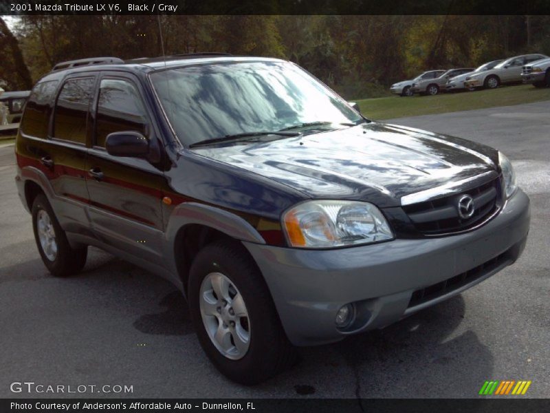 Black / Gray 2001 Mazda Tribute LX V6