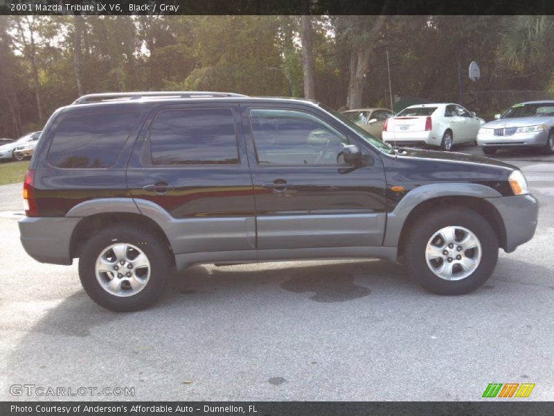 Black / Gray 2001 Mazda Tribute LX V6