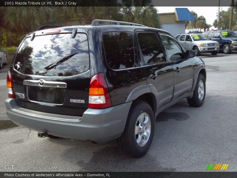 Black / Gray 2001 Mazda Tribute LX V6