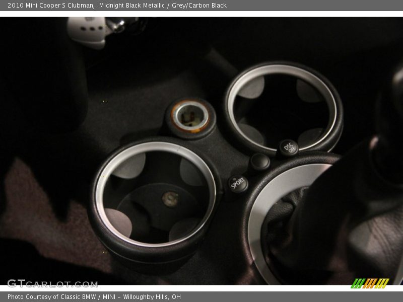 Midnight Black Metallic / Grey/Carbon Black 2010 Mini Cooper S Clubman