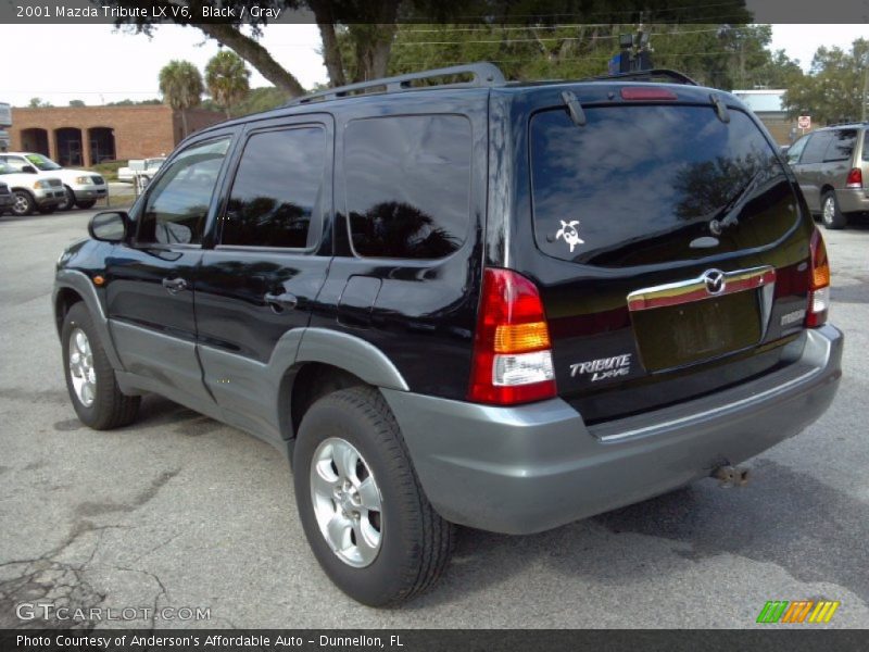 Black / Gray 2001 Mazda Tribute LX V6