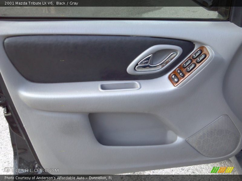 Black / Gray 2001 Mazda Tribute LX V6