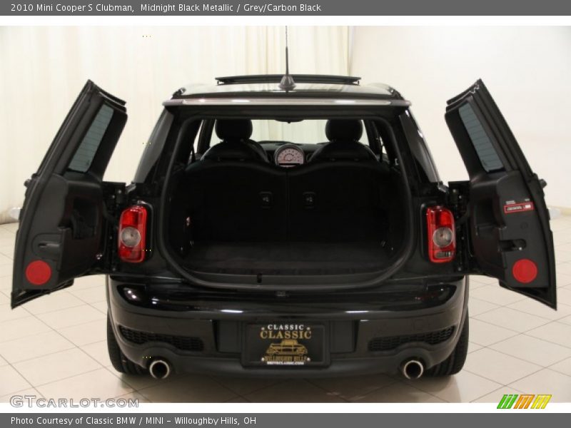 Midnight Black Metallic / Grey/Carbon Black 2010 Mini Cooper S Clubman