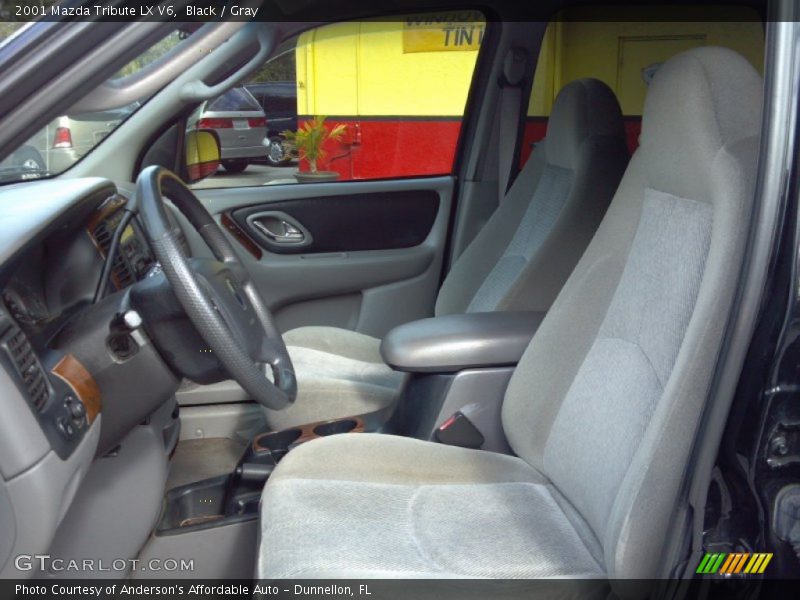 Black / Gray 2001 Mazda Tribute LX V6