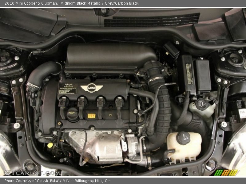Midnight Black Metallic / Grey/Carbon Black 2010 Mini Cooper S Clubman