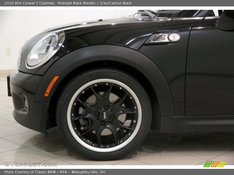 Midnight Black Metallic / Grey/Carbon Black 2010 Mini Cooper S Clubman