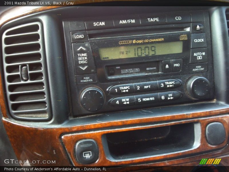 Black / Gray 2001 Mazda Tribute LX V6