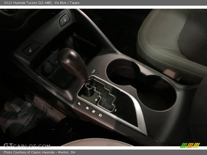 Iris Blue / Taupe 2013 Hyundai Tucson GLS AWD