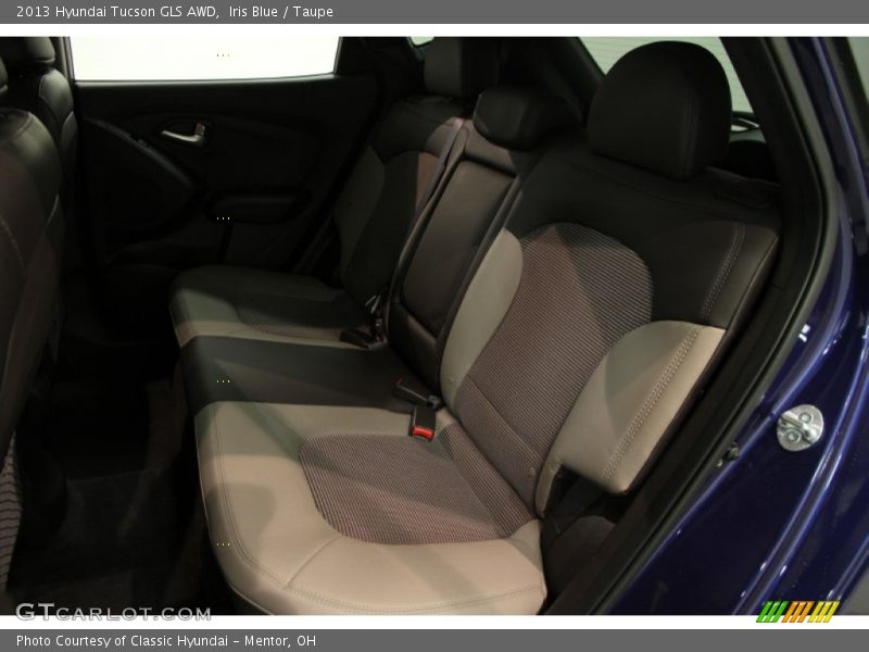 Iris Blue / Taupe 2013 Hyundai Tucson GLS AWD