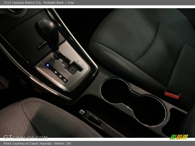 Midnight Black / Gray 2013 Hyundai Elantra GLS