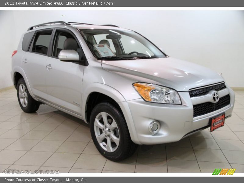 Classic Silver Metallic / Ash 2011 Toyota RAV4 Limited 4WD