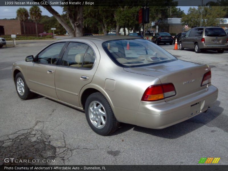  1999 Maxima GLE Sunlit Sand Metallic