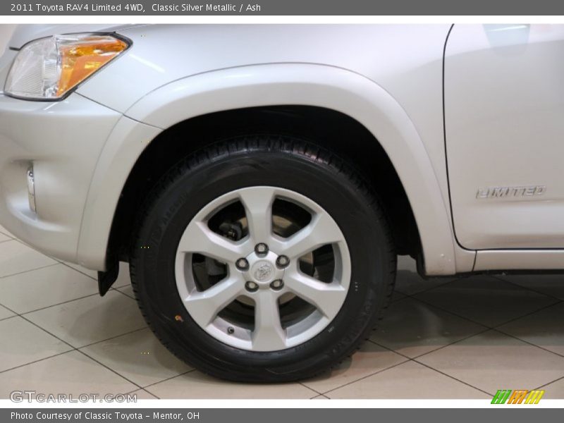 Classic Silver Metallic / Ash 2011 Toyota RAV4 Limited 4WD