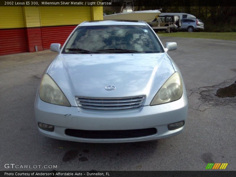 Millennium Silver Metallic / Light Charcoal 2002 Lexus ES 300