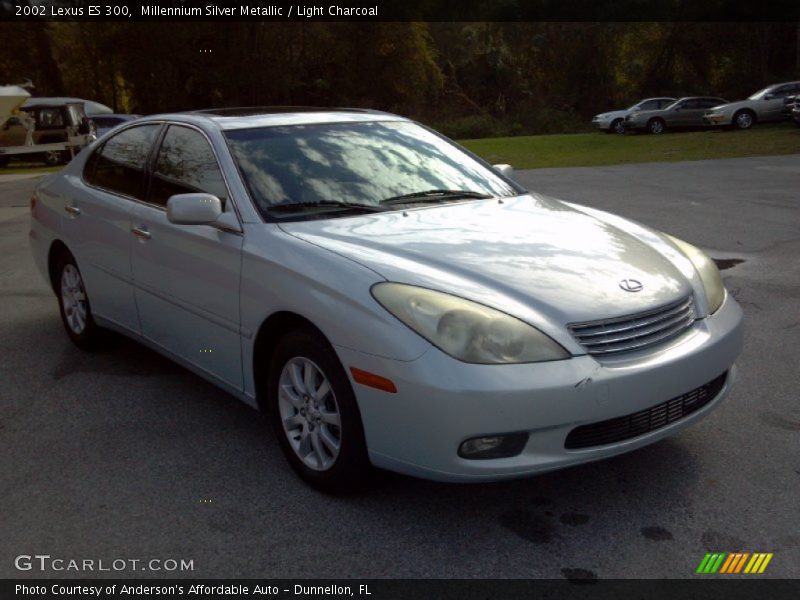 Millennium Silver Metallic / Light Charcoal 2002 Lexus ES 300