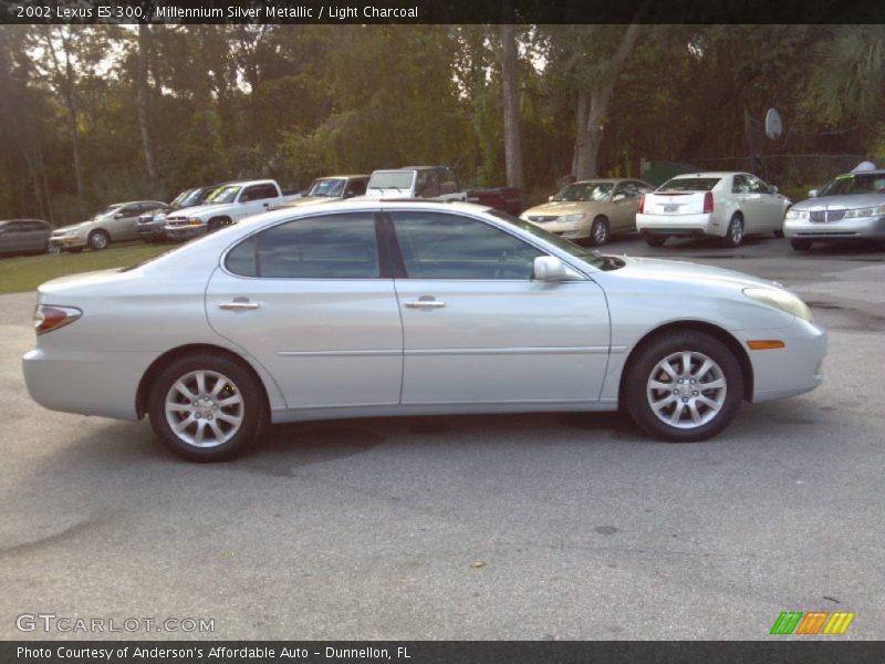 Millennium Silver Metallic / Light Charcoal 2002 Lexus ES 300