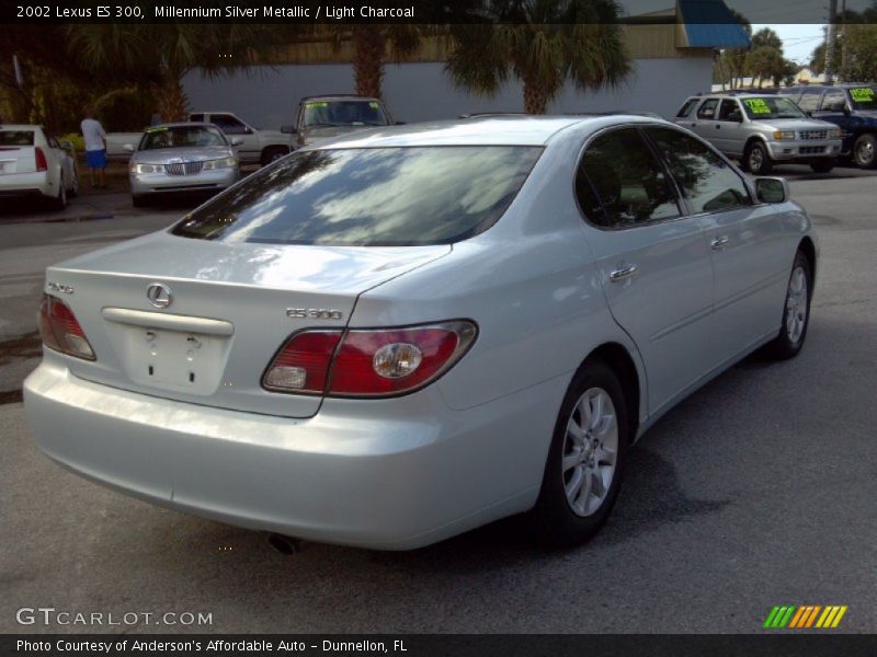 Millennium Silver Metallic / Light Charcoal 2002 Lexus ES 300