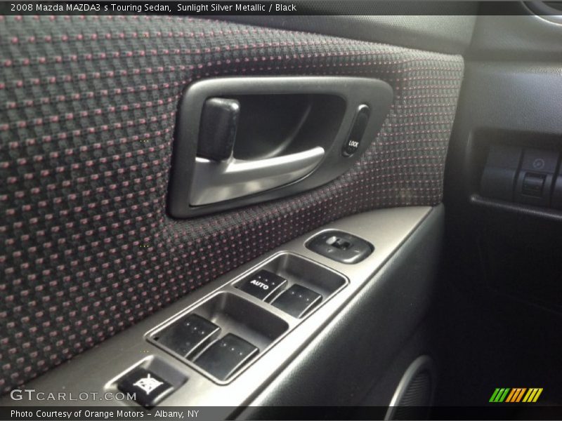 Sunlight Silver Metallic / Black 2008 Mazda MAZDA3 s Touring Sedan