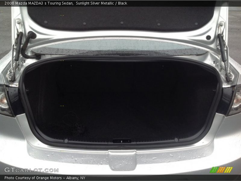 Sunlight Silver Metallic / Black 2008 Mazda MAZDA3 s Touring Sedan