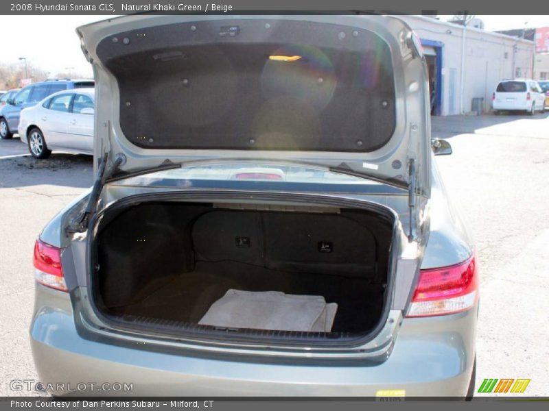 Natural Khaki Green / Beige 2008 Hyundai Sonata GLS