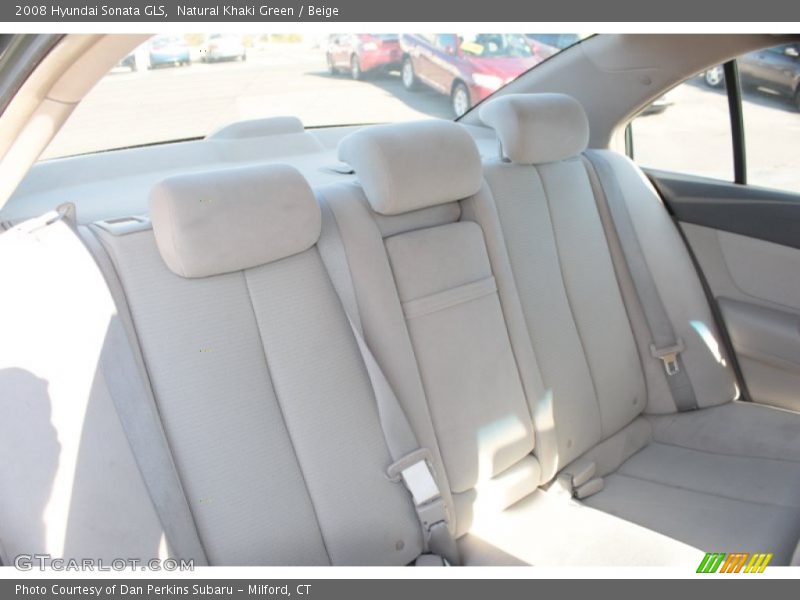 Natural Khaki Green / Beige 2008 Hyundai Sonata GLS